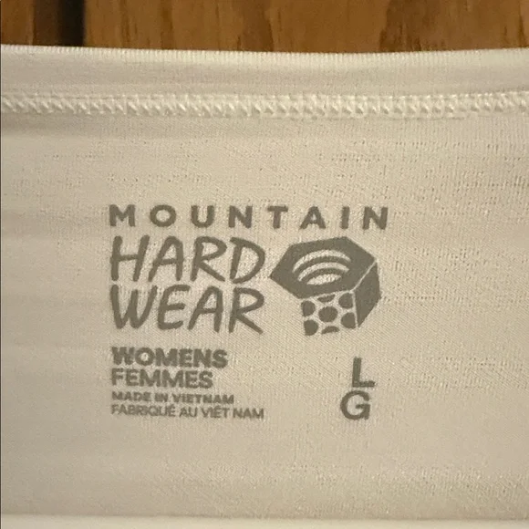 Mountain Hardwear White Women's Top - Picture 2 of 3